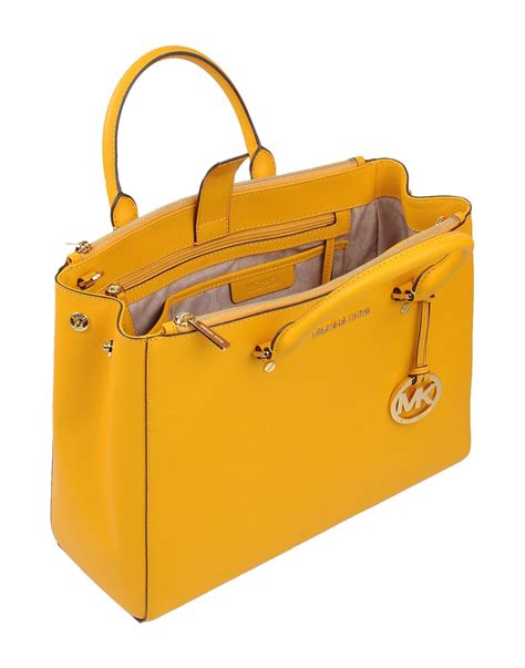 tote yellow michael kors purse|michael kors yellow tote bag.